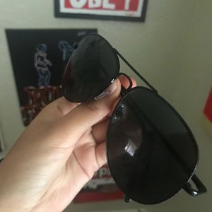 Black sunglasses
